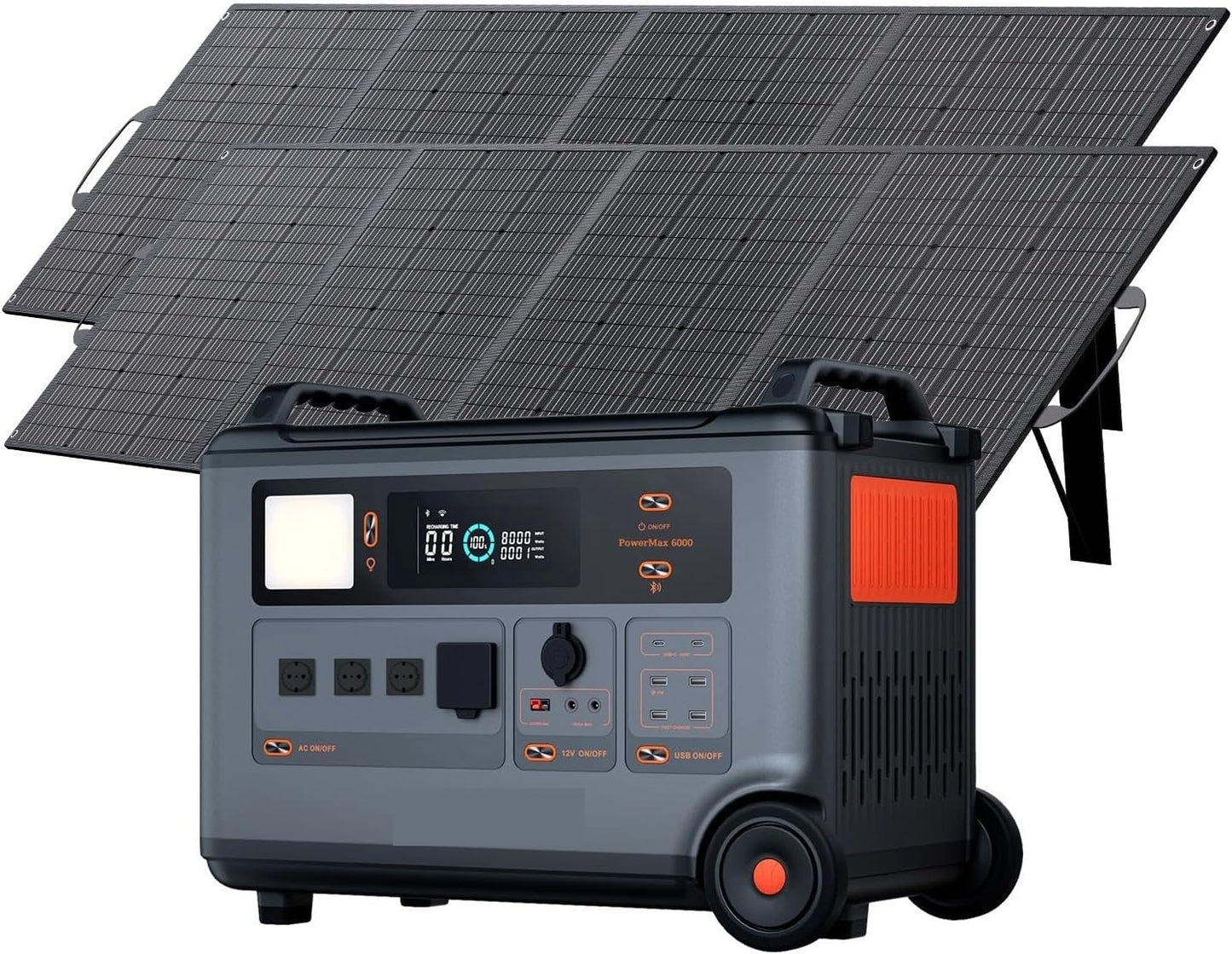 Estación De Energía Portátil 6000W, Generador For Exteriores 3600WH&nbsp;