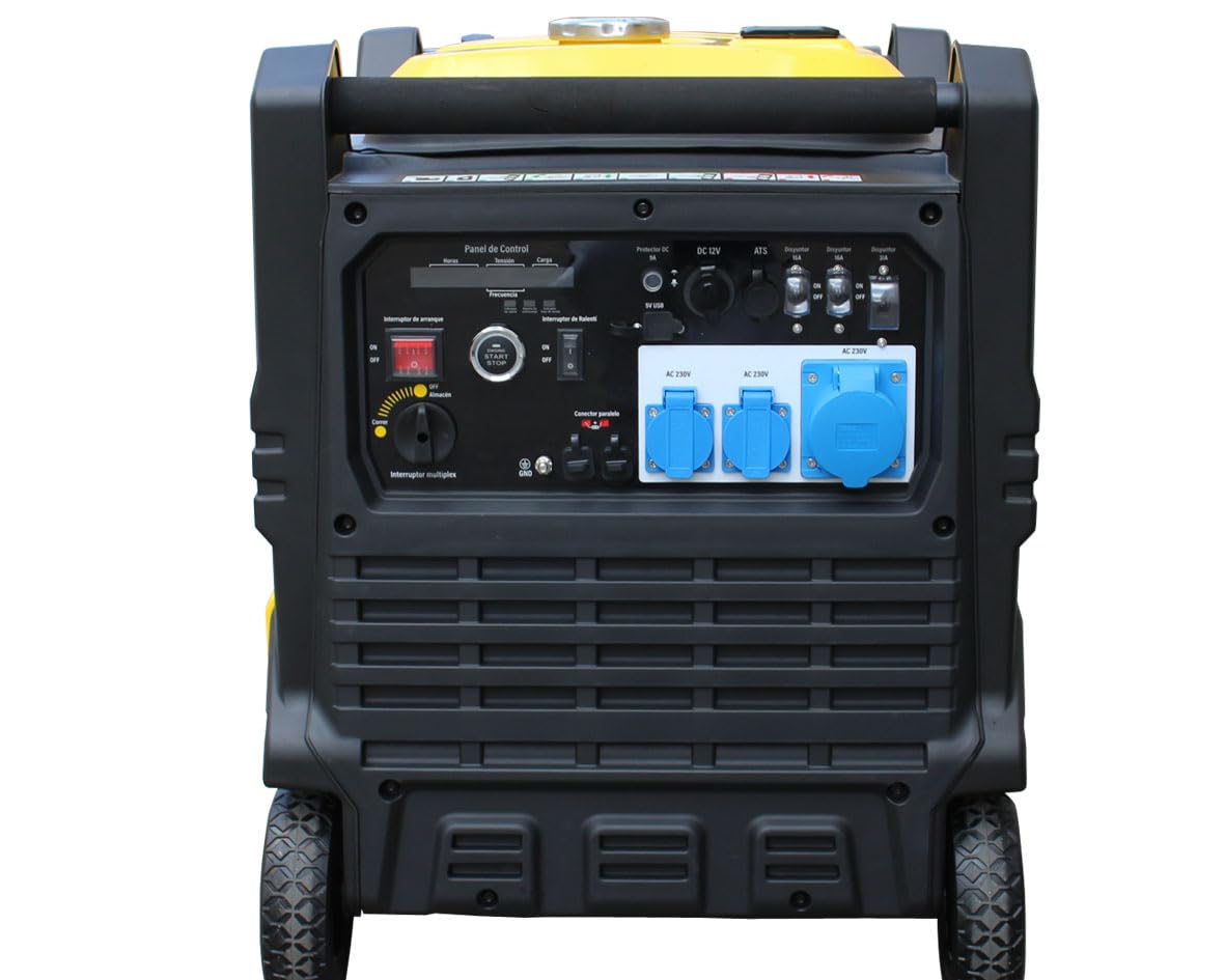 Generador Inverter 8000 de Gasolina 7500 W con Arranque Eléctrico&nbsp;