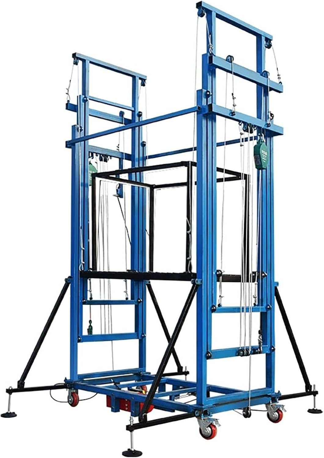 Plataforma de andamio plegable eléctrica, plataforma de elevación móvil&nbsp;