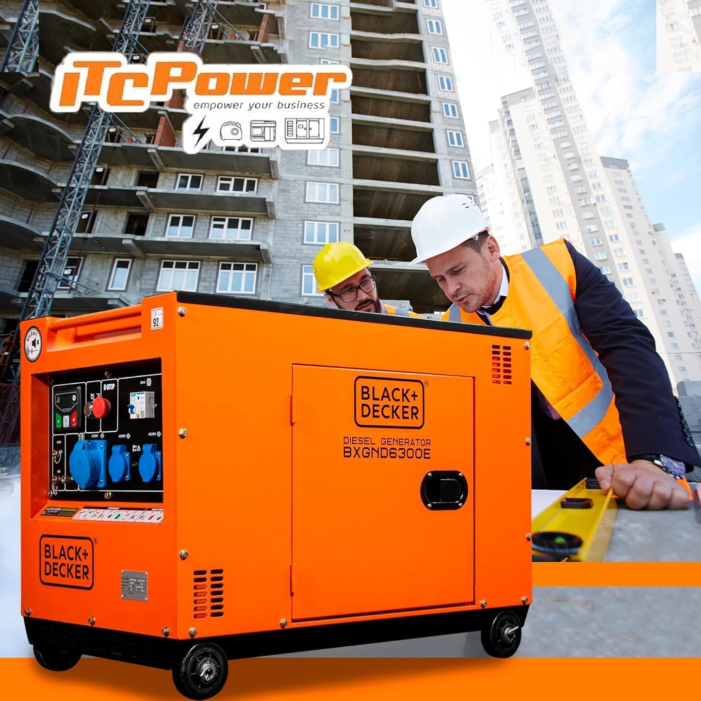 Generador Eléctrico Diésel 6300W para Emergencias y Apoyo Solar&nbsp;