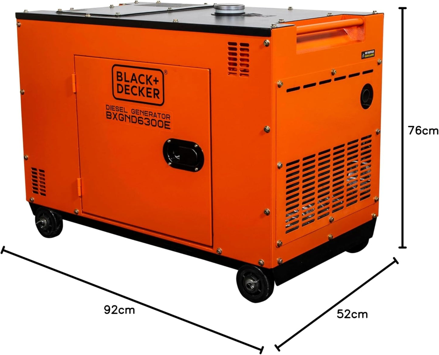 Generador Eléctrico Diésel 6300W para Emergencias y Apoyo Solar&nbsp;