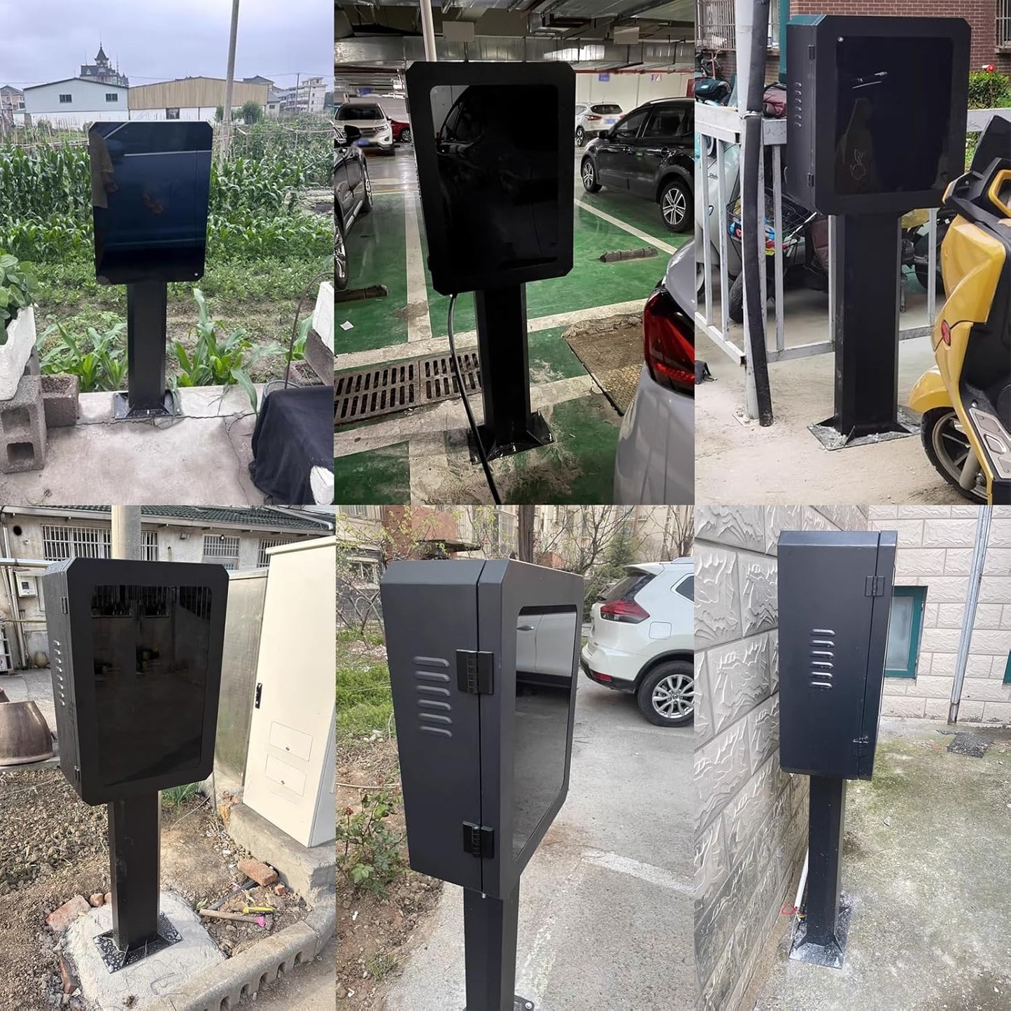 Soporte de carga EV para exteriores, estación de carga duradera&nbsp;