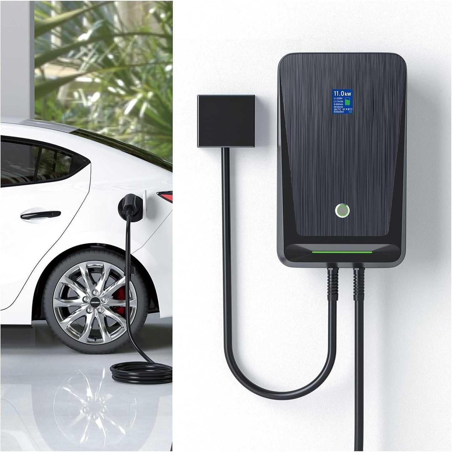 Cargador de coche eléctrico Cargador EV tipo 2 16A trifásico EVSE&nbsp;