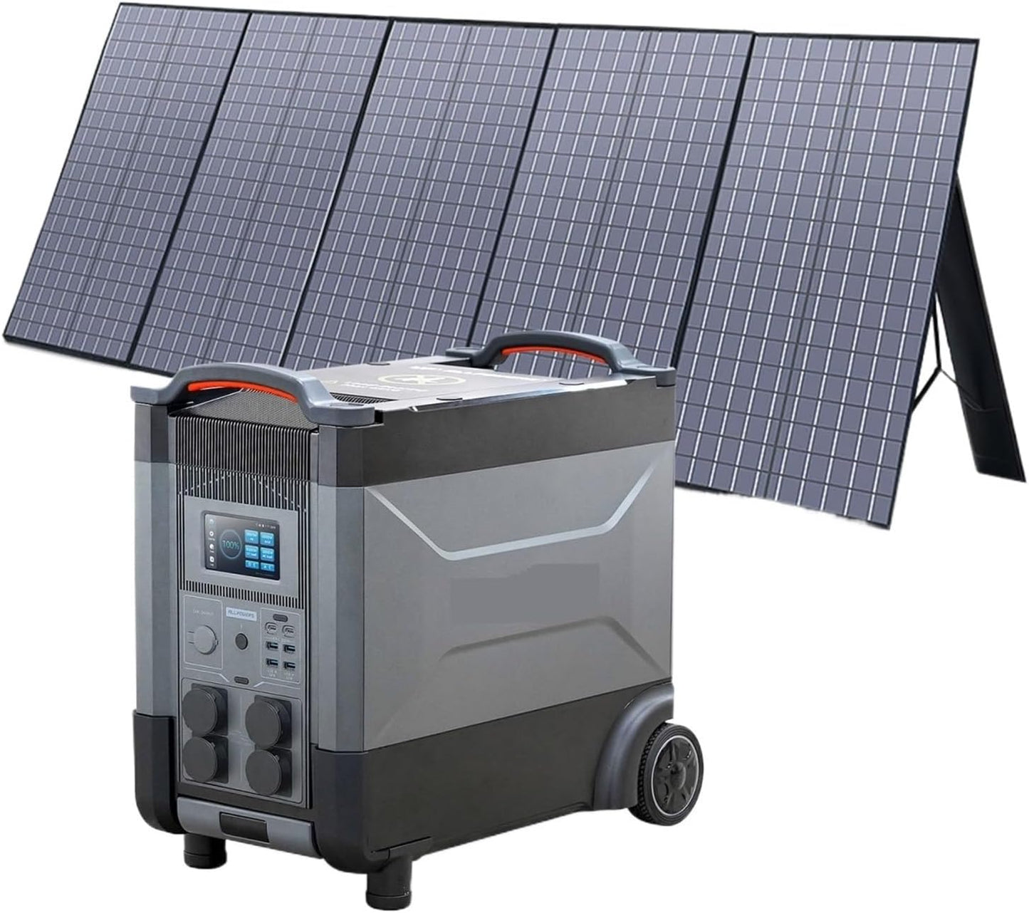 Generador Solar R4000 con Panel De 400 W, 4 Salidas CA 4000&nbsp;