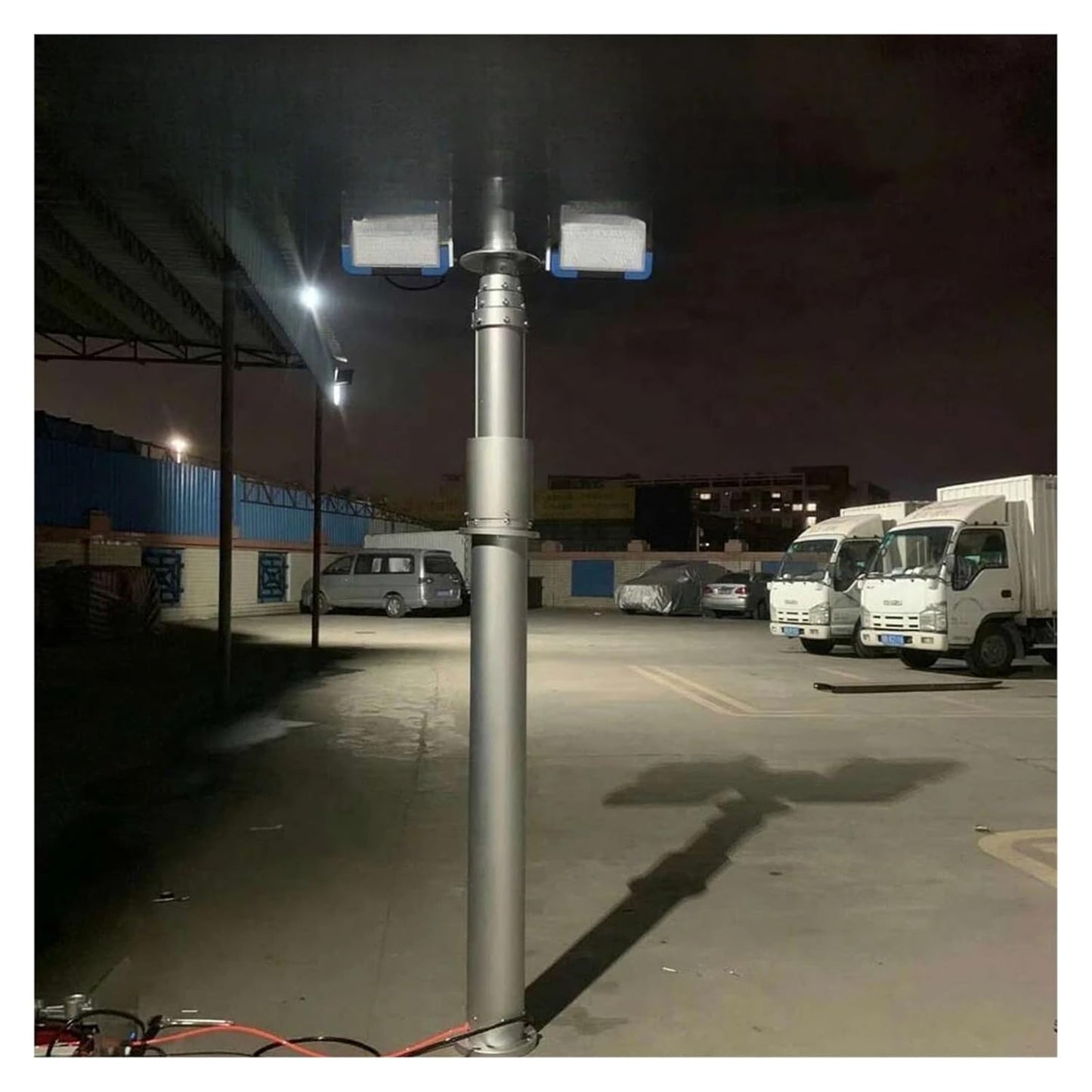 Torre De Iluminación Del Mástil Del Camión De Bomberos Del Diodo&nbsp;