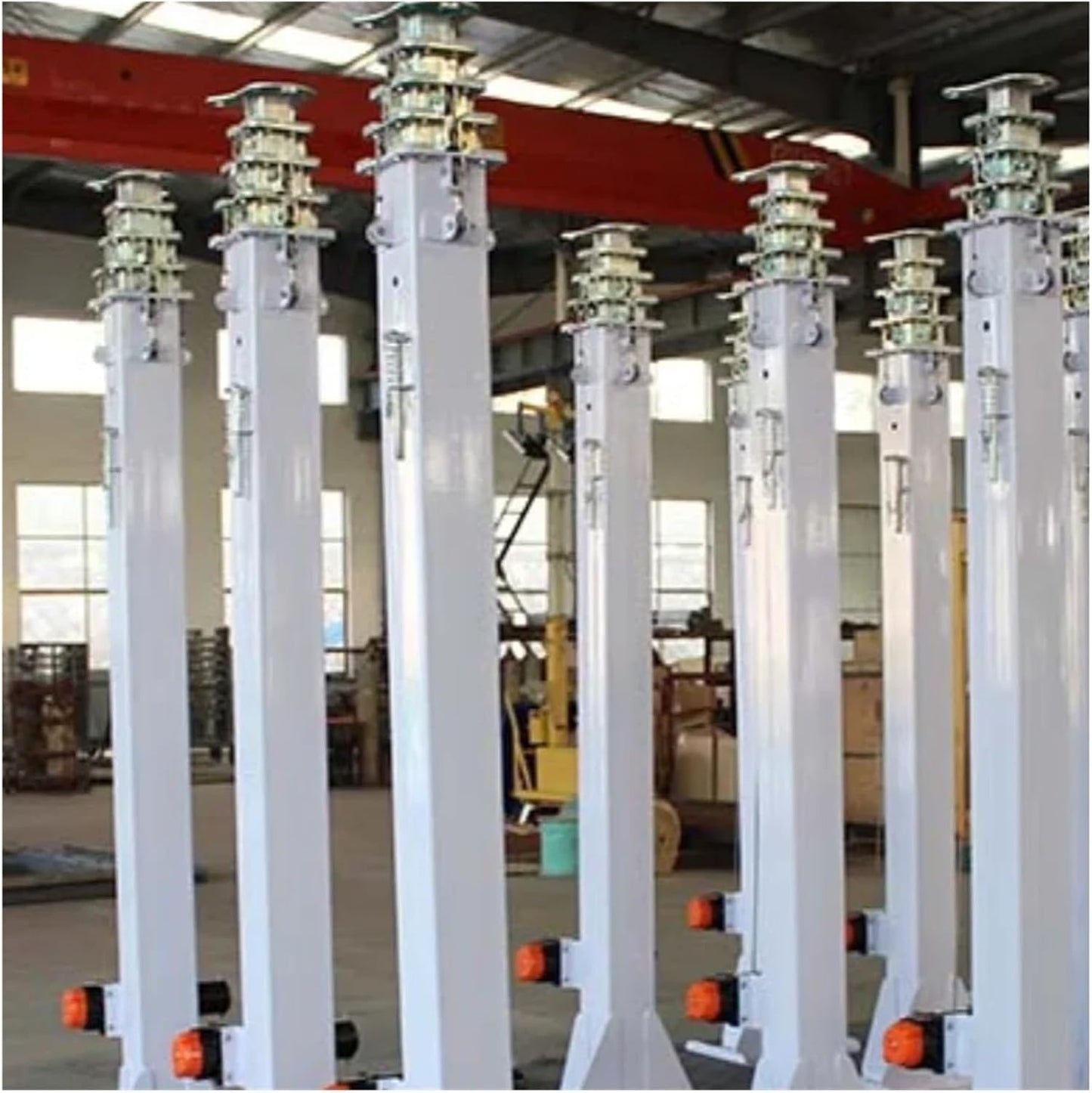 Cabrestante eléctrico galvanizado retráctil de 3-9 metros
