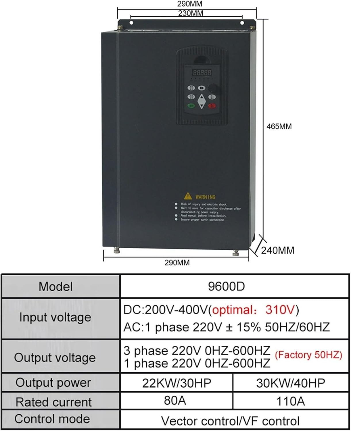 Inversor Solar fotovoltaico 11-30KW CC a CA 220V MPPT&nbsp;